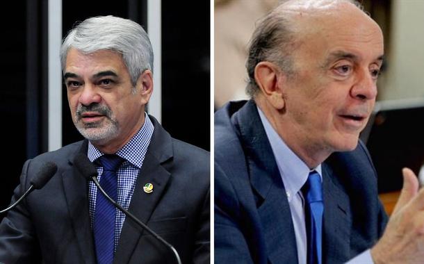 José Serra e Humberto Costa