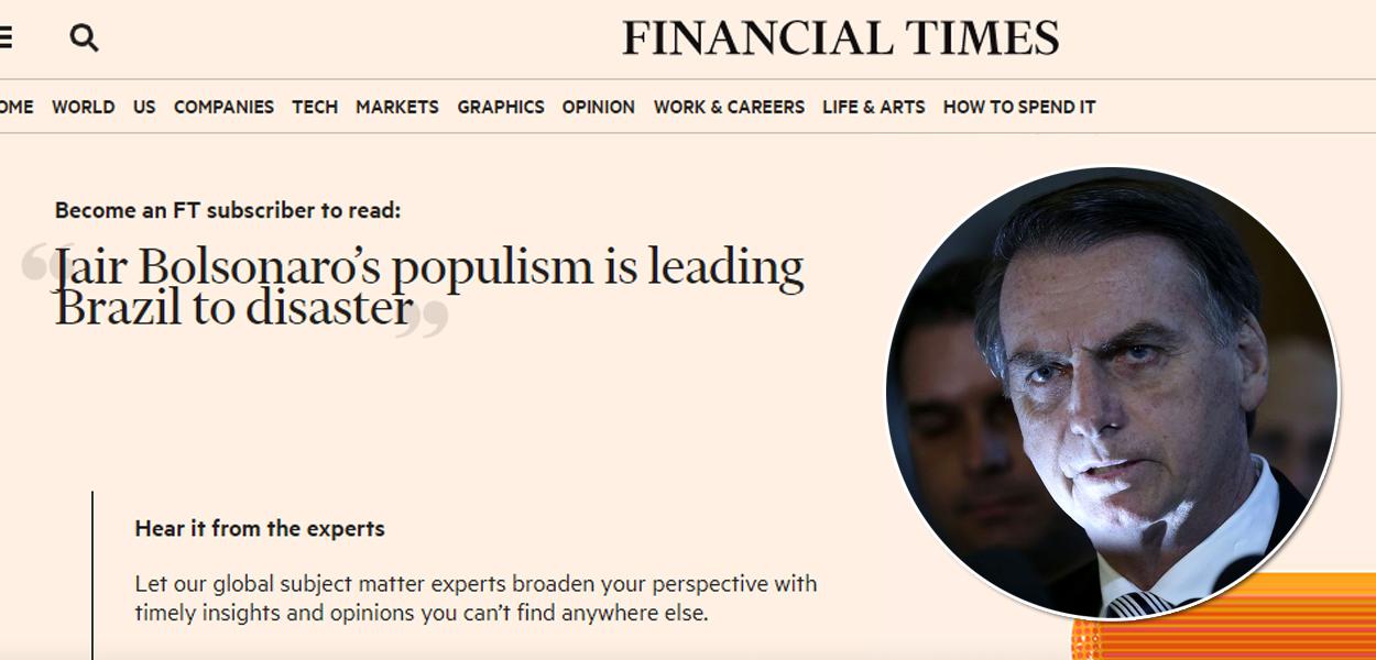 Financial Times e Jair Bolsonaro