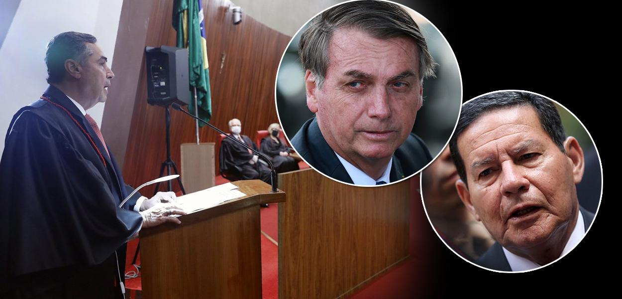 Luis Roberto Barros, Jair Bolsonaro e Hamilton Mourão