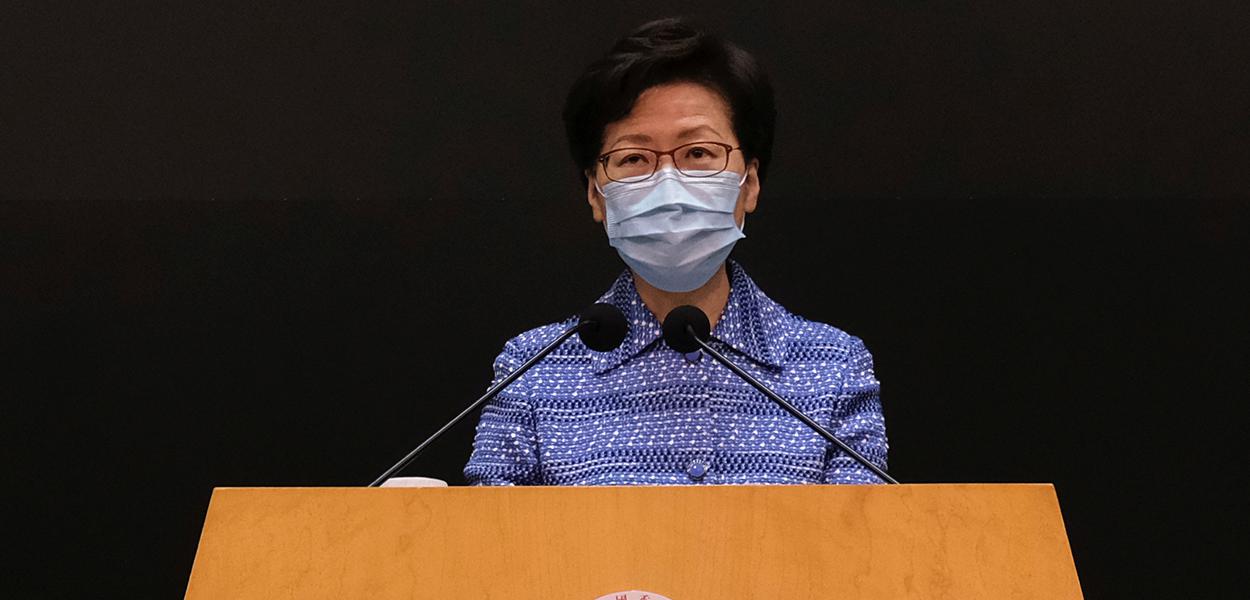Carrie Lam, governadora de Hong Kong