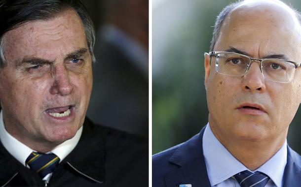 Jair Bolsonaro e Wilson Witzel