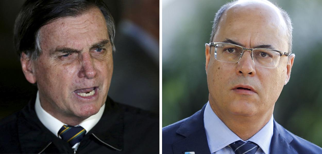 Jair Bolsonaro e Wilson Witzel