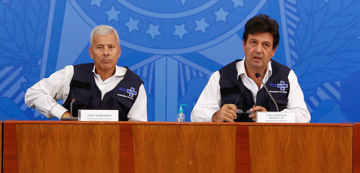 João Gabbardo dos Reis e Luiz Henrique Mandetta