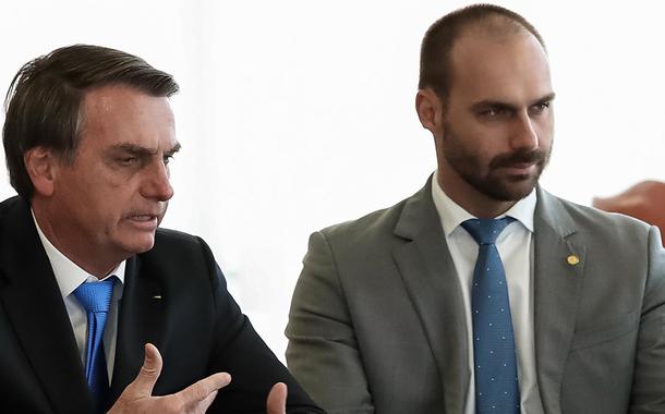 Jair e Eduardo Bolsonaro