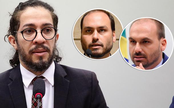 Jean Wyllyes, Carlos e Eduardo Bolsoanaro