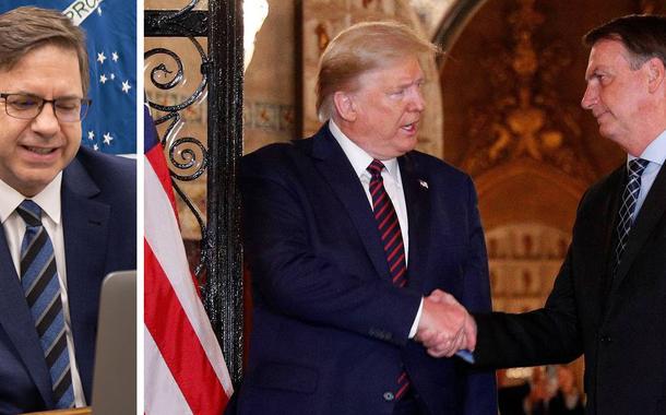 Todd Chapman, Donald Trump e Jair Bolsonaro