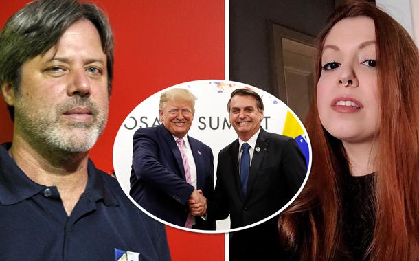 Brian Mier; Trump e Bolsonaro; Nathalia Urban
