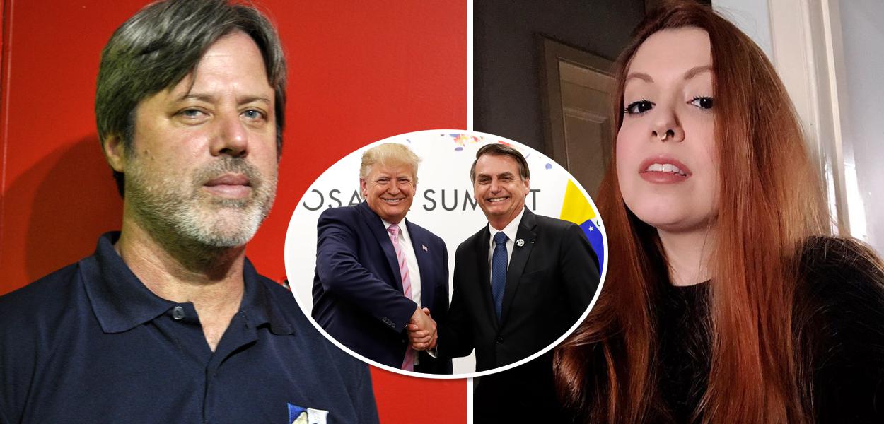 Brian Mier; Trump e Bolsonaro; Nathalia Urban