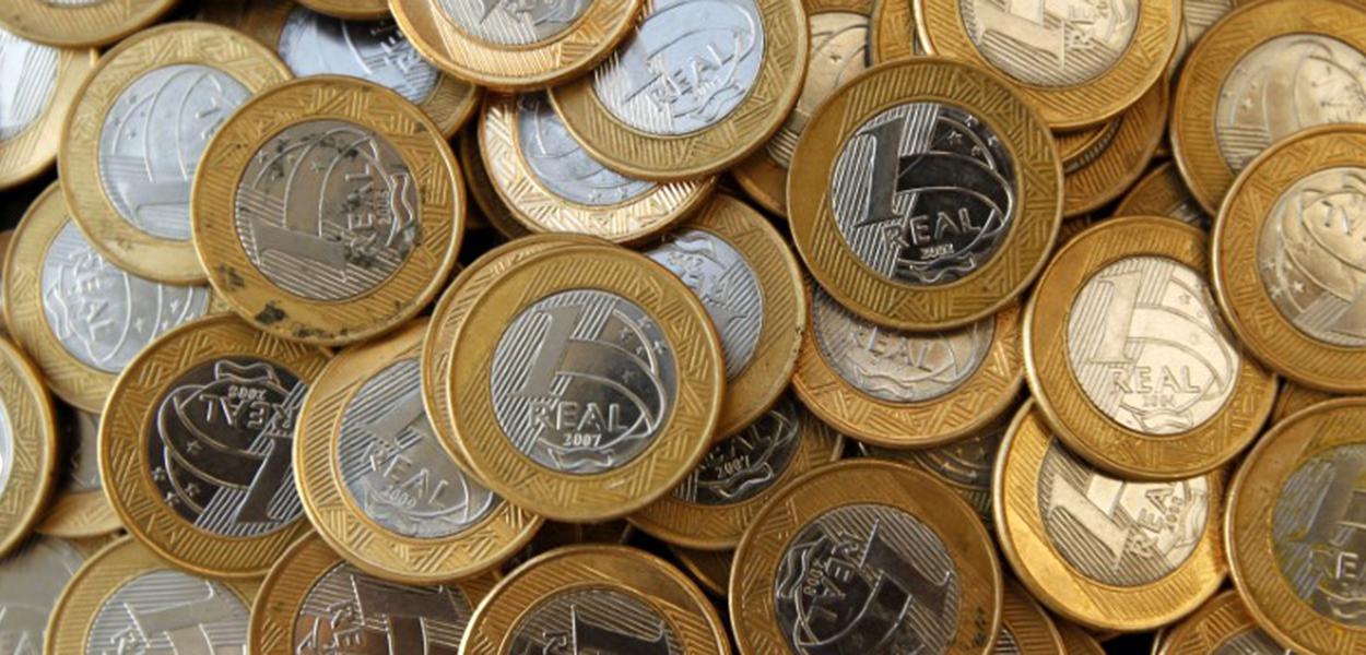 Moedas de 1 real