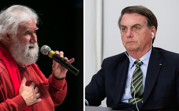 Leonardo Boff e Jair Bolsonaro