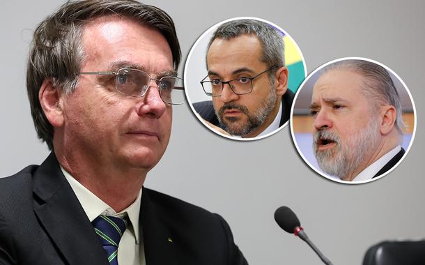 Jair Bolsonaro, Abraham Weintraub e Augusto Aras