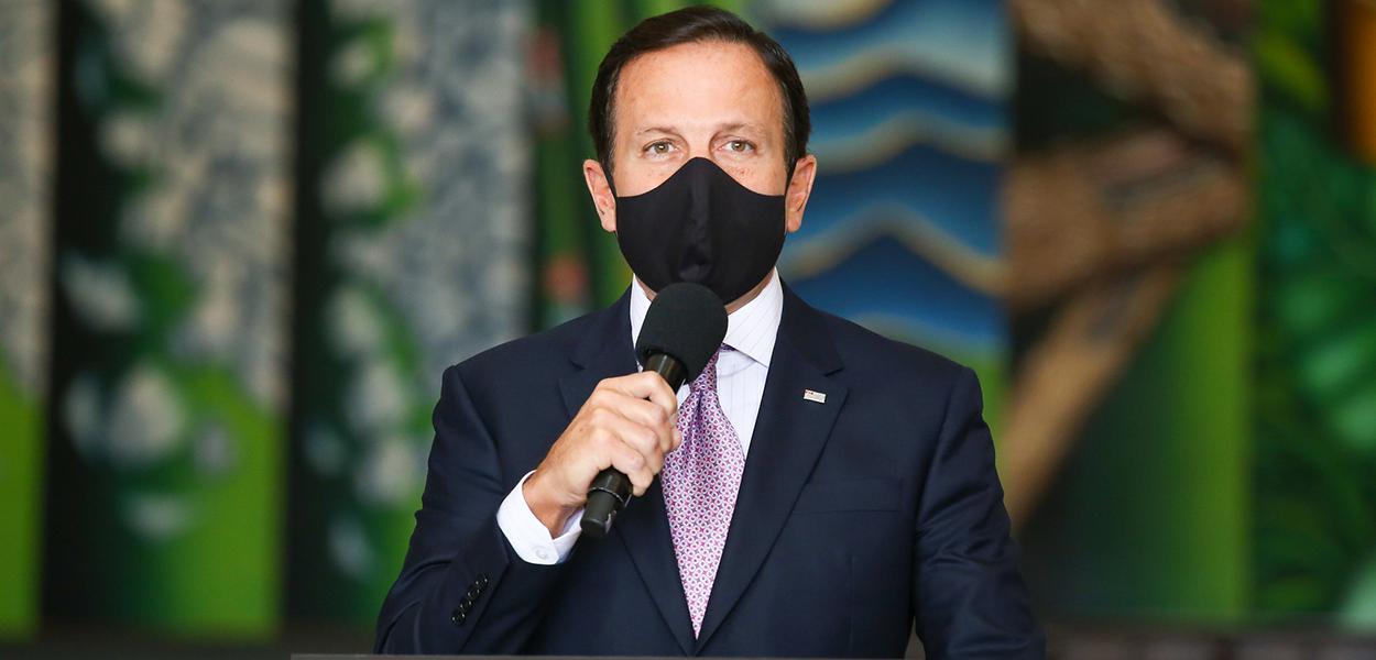 O Governador do Estado de São Paulo durante coletiva de imprensa sobre coronavírus. Dia:29/05/2020