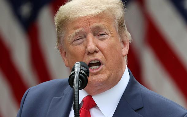 Presidente dos EUA, Donald Trump 29/05/2020