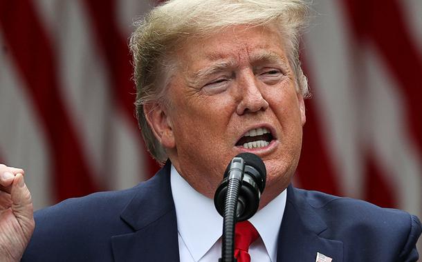 Presidente dos EUA, Donald Trump 29/05/2020