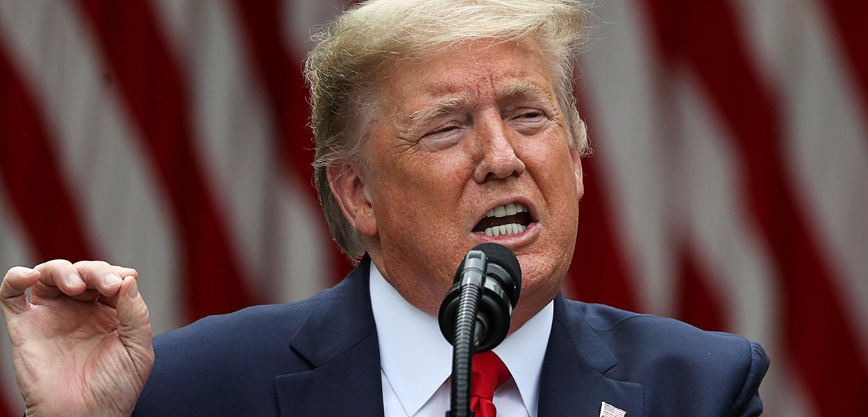 Presidente dos EUA, Donald Trump 29/05/2020