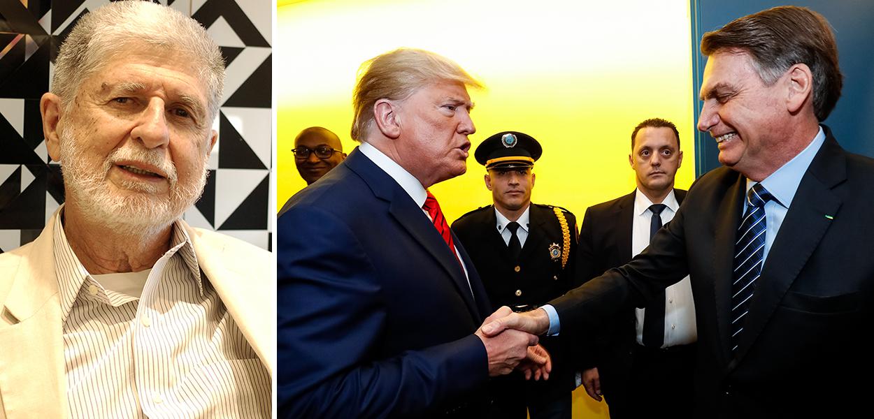 Celso Amorim, Donald Trump e Jair Bolsonaro