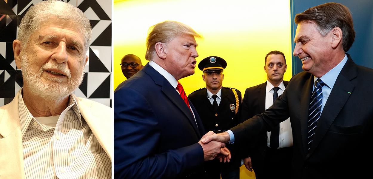 Celso Amorim, Donald Trump e Jair Bolsonaro