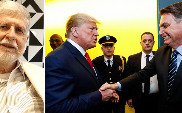 Celso Amorim, Donald Trump e Jair Bolsonaro