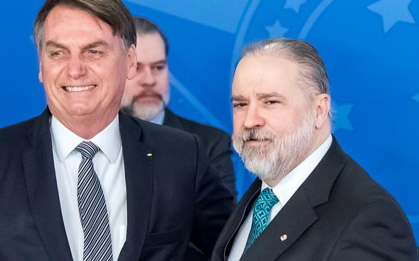 Jair Bolsonaro e Augusto Aras