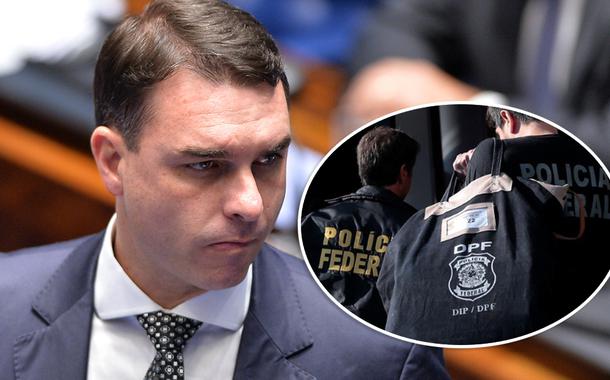 Flávio Bolsonaro e Polícia Federal