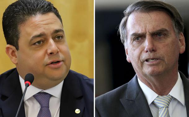 Presidente da OAB, Felipe Santa Cruz, e Jair Bolsonaro