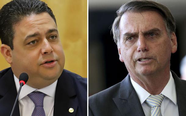 Presidente da OAB, Felipe Santa Cruz, e Jair Bolsonaro