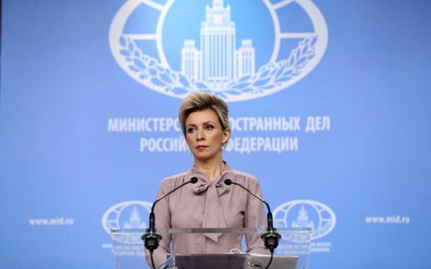 María Zajárova, porta-voz da Chancelaria russa
