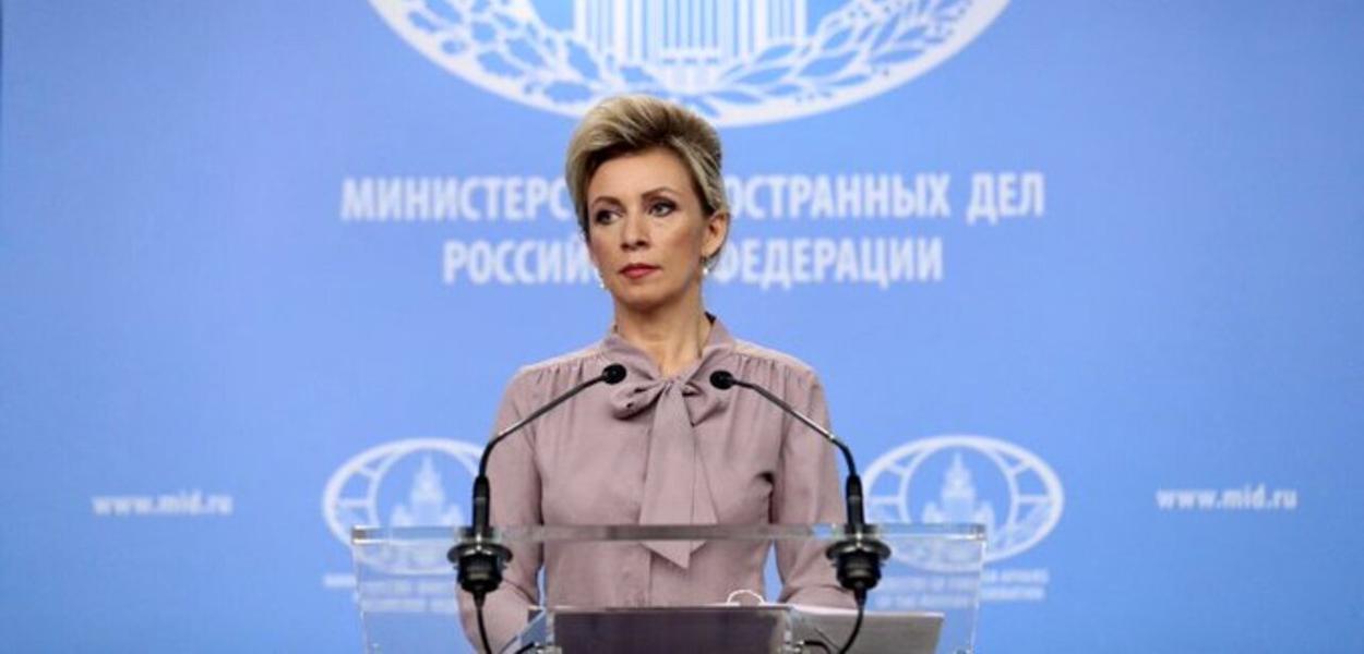 María Zajárova, porta-voz da Chancelaria russa