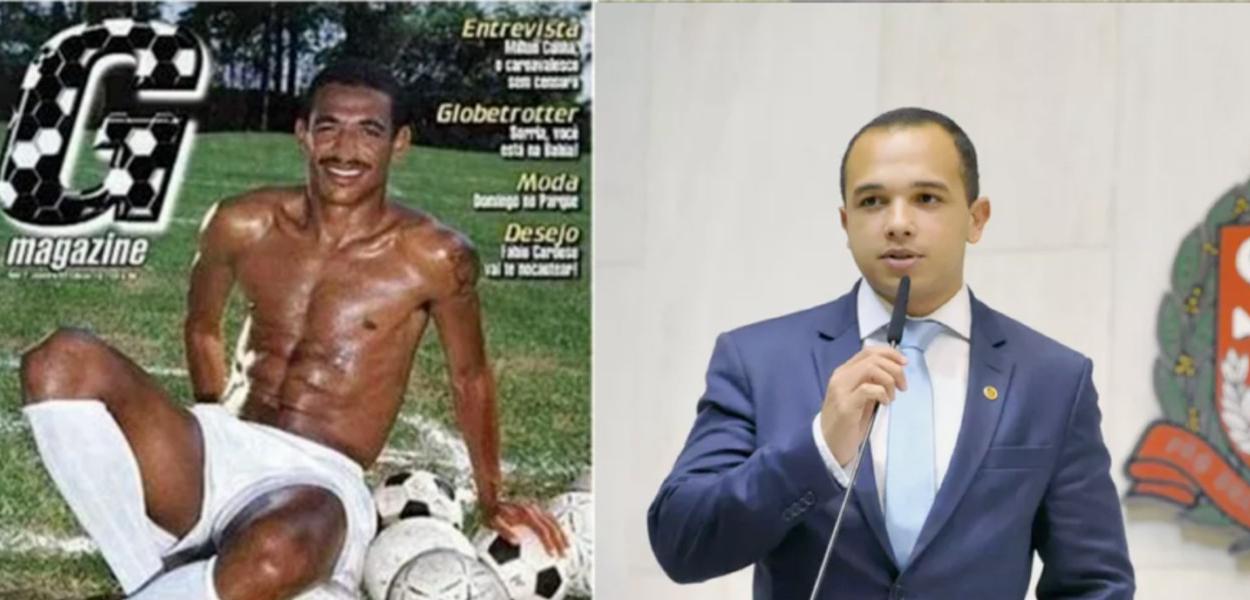 Vampeta e Douglas Garcia