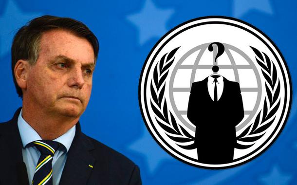 Jair Bolsonaro e Anonymous