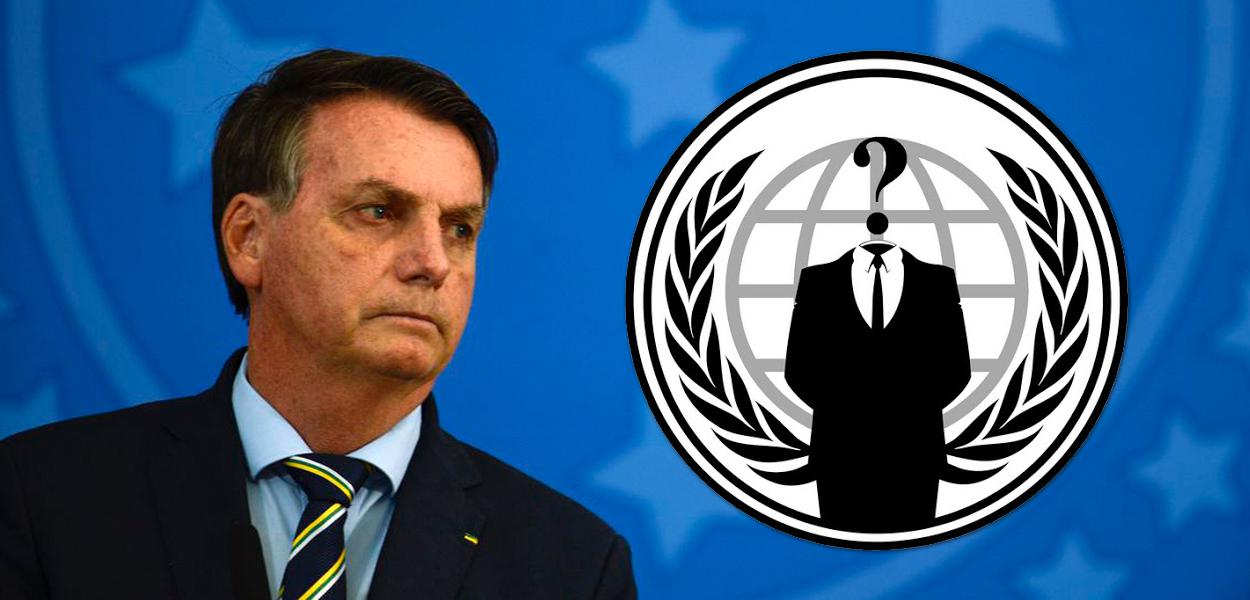 Jair Bolsonaro e Anonymous