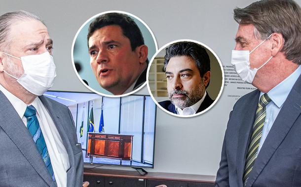 Augusto Aras, Sérgio Moro, Tacla Duran e Jair Bolsonaro