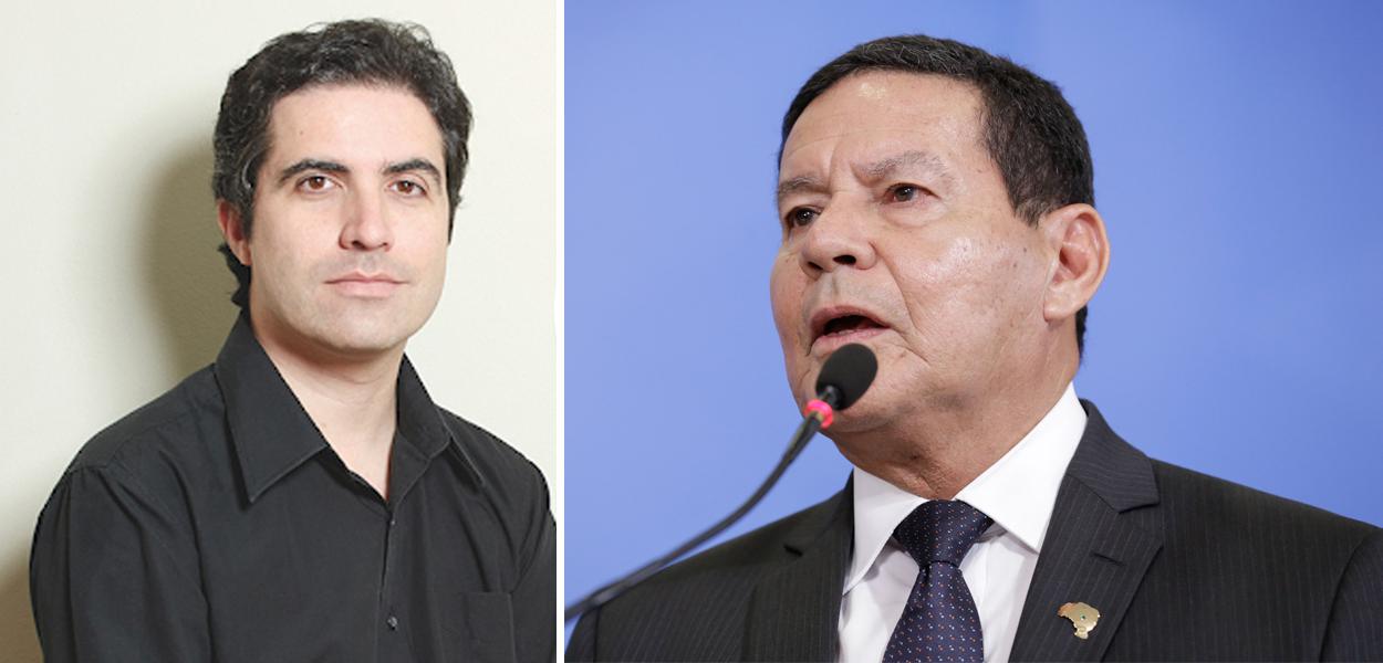 Bernardo Mello Franco e Hamilton Mourão