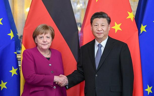 Angela Merkel e Xi Jinping