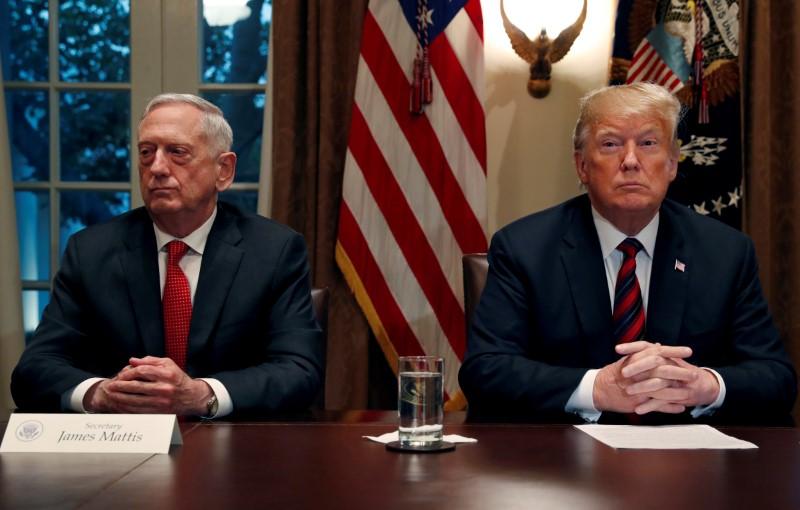 James Mattis e Donald Trump