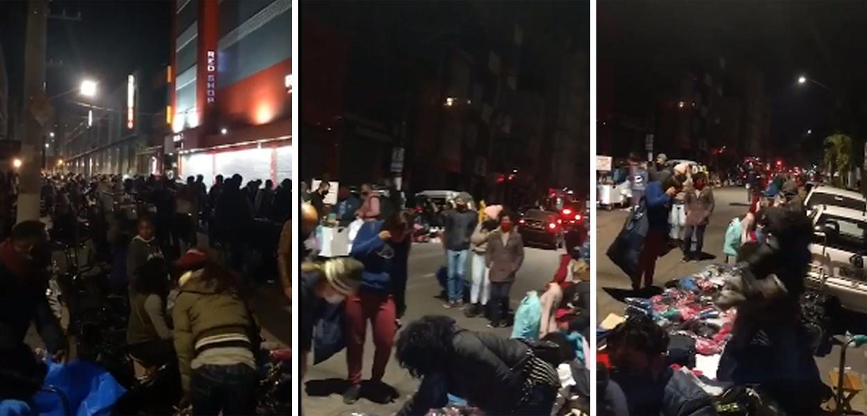 Camelôs no Brás, São Paulo