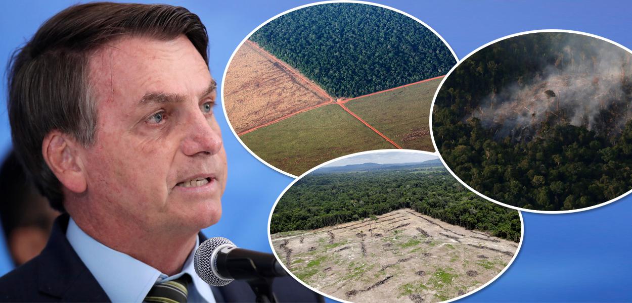Jair Bolsonaro critica a imprensa e diz que expropriação de terras é coisa de socialista