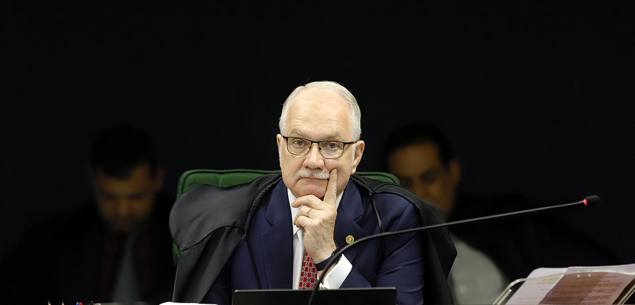 Ministro Edson Fachin durante a sessão da 2ª Turma.  (18/02/2020)