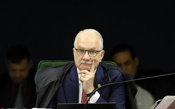 Ministro Edson Fachin durante a sessão da 2ª Turma.  (18/02/2020)