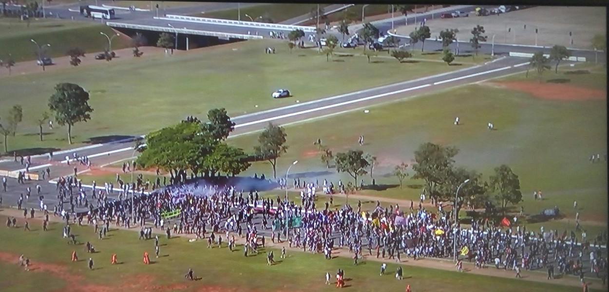 Manifestação em Brasília