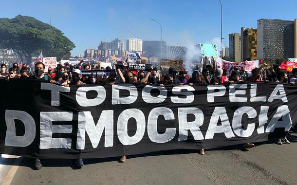 Manifestação em Brasília