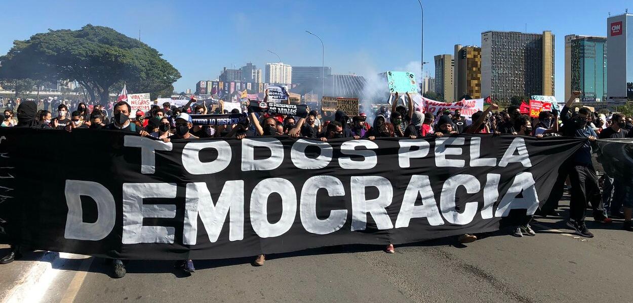 Manifestação em Brasília