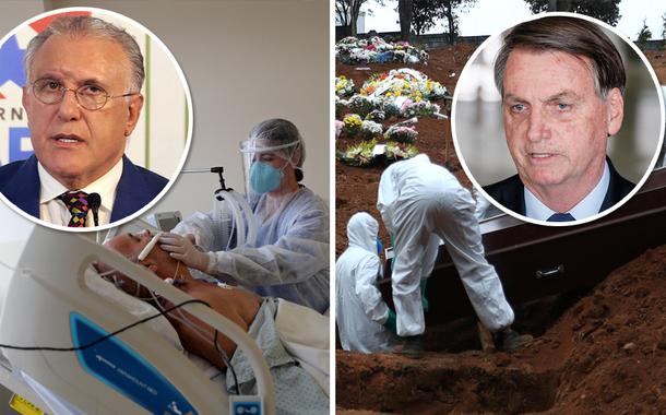 Alberto Beltrame e Jair Bolsonaro