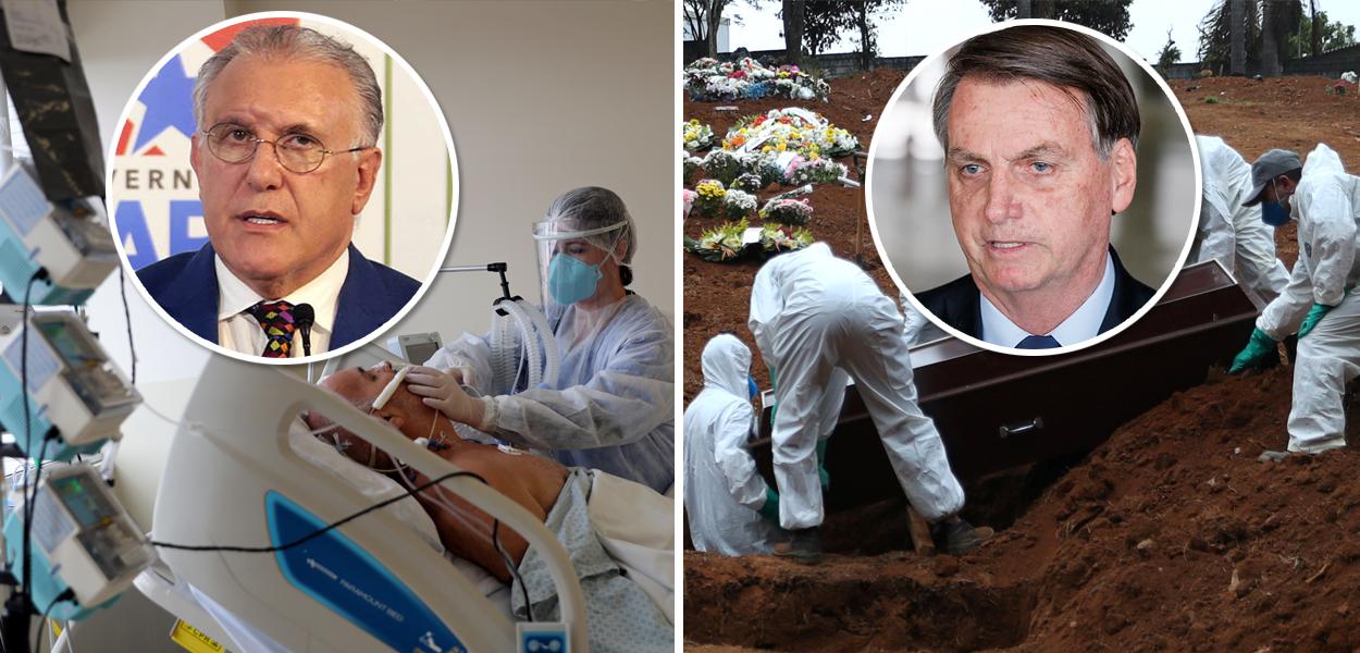 Alberto Beltrame e Jair Bolsonaro