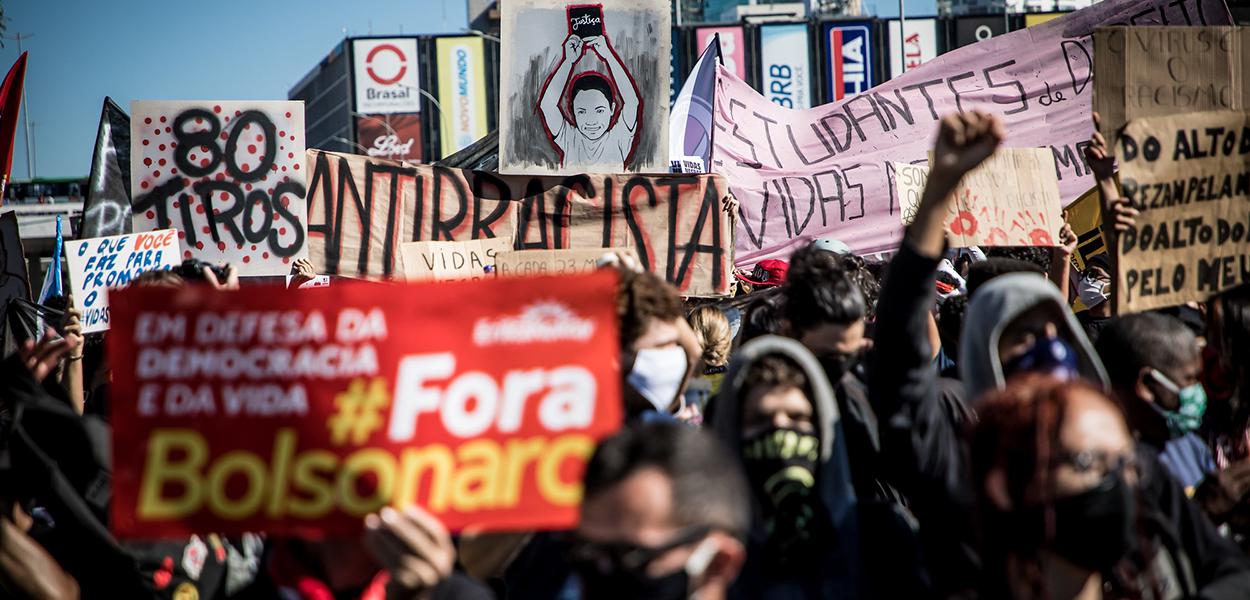 Ato Unificado Contra o Racismo e em Defesa da Democracia • 07/06/2020 • Brasília/DF