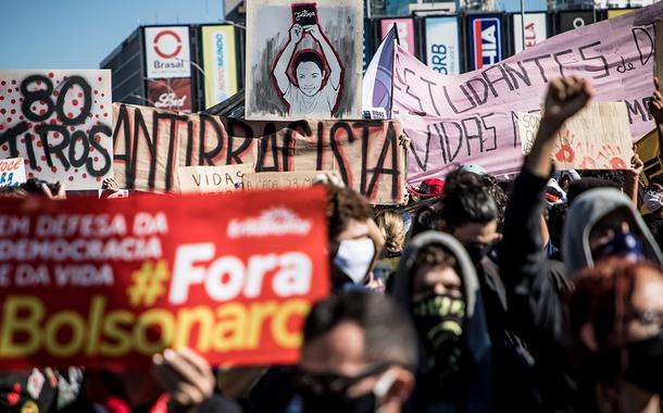 Ato Unificado Contra o Racismo e em Defesa da Democracia • 07/06/2020 • Brasília/DF