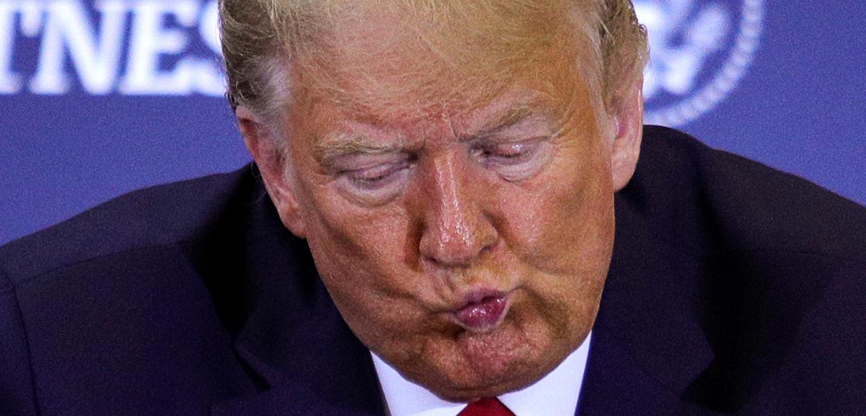 Presidente dos EUA, Donald Trump, participa de evento nos EUA em 5 de junho.