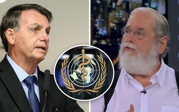 Jair Bolsonaro e Gonzalo Vecina Neto