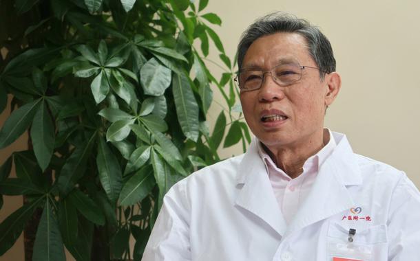 O epidemiologista chinês Zhong Nanshan