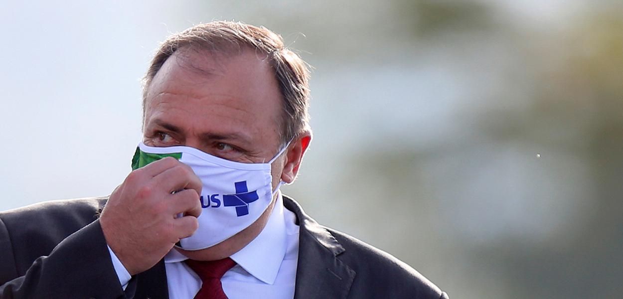 Ministro interino da Saúde, Eduardo Pazuello 09/06/2020